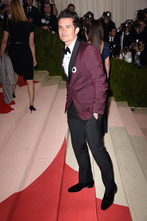 Orlando Bloom en la Gala del Met 2016