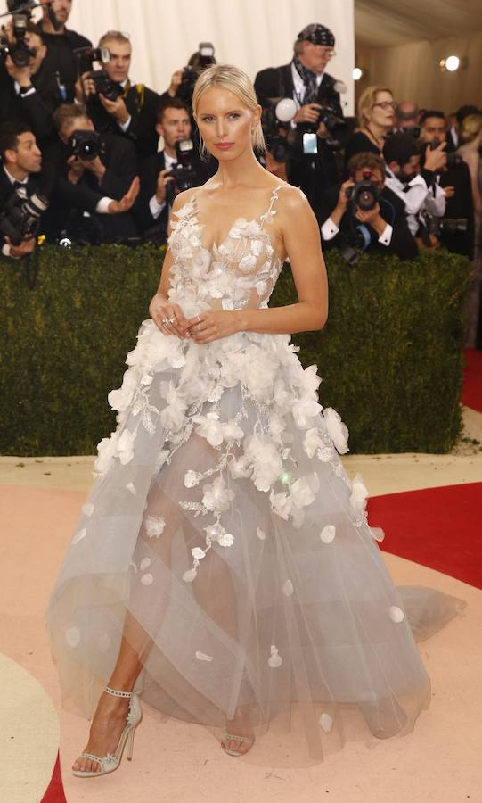 Karolina Kurkova en la gala del Met