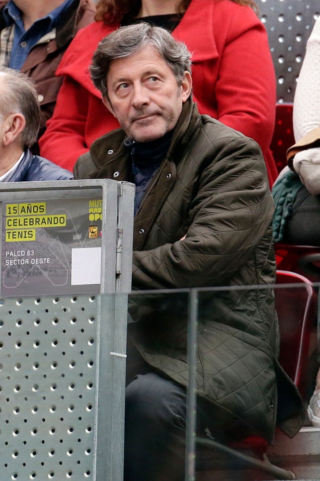 Famosos en el Open de Tenis de Madrid: Jesús Álvarez