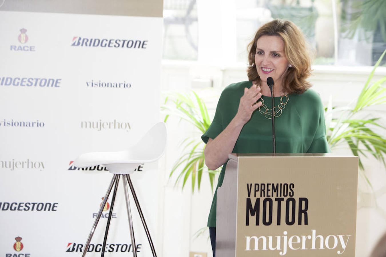 Laura Múgica en los Premios Motor 2016 de Mujerhoy