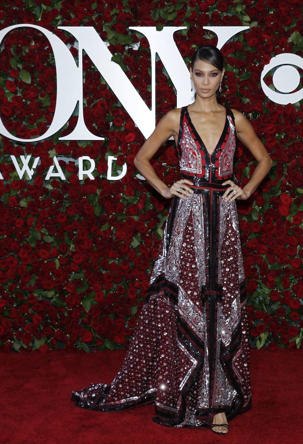 Joan Smalls en los Premios Tony 2016