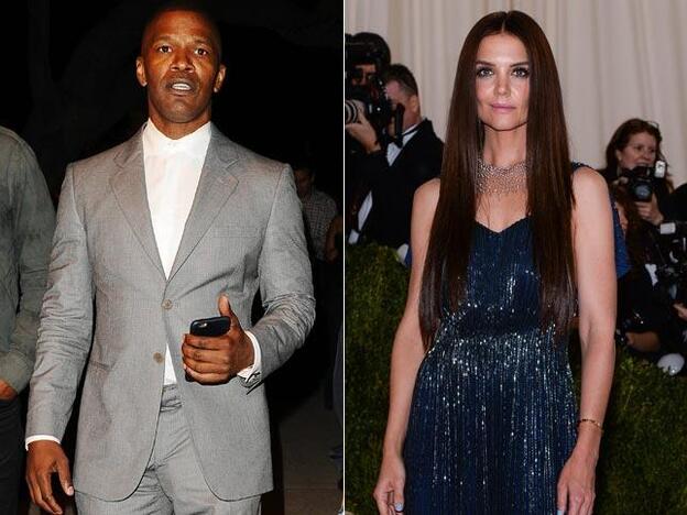 Jamie Foxx y Katie Holmes están saliendo, tal y como ha confirmado Claudia Jordan./cordon press.