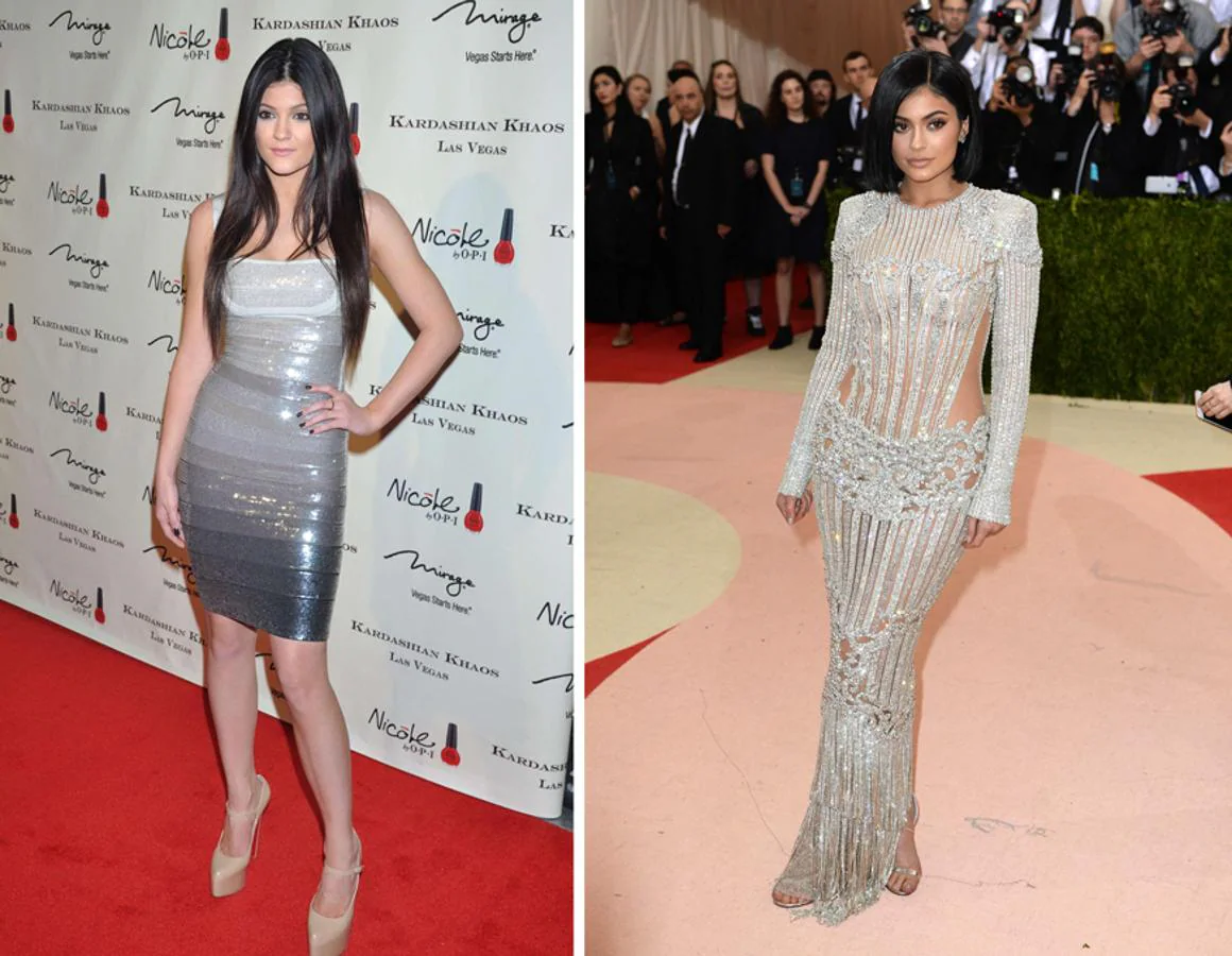 Aquí vemos el cambio radical de Kylie Jenner: ¡no parece la misma chica!