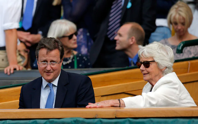 Los famosos no se pierden Wimbledon: David Cameron