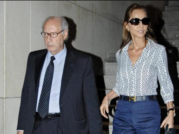 Miguel Boyer e Isabel Preysler en una imagen de 2008./gtres.