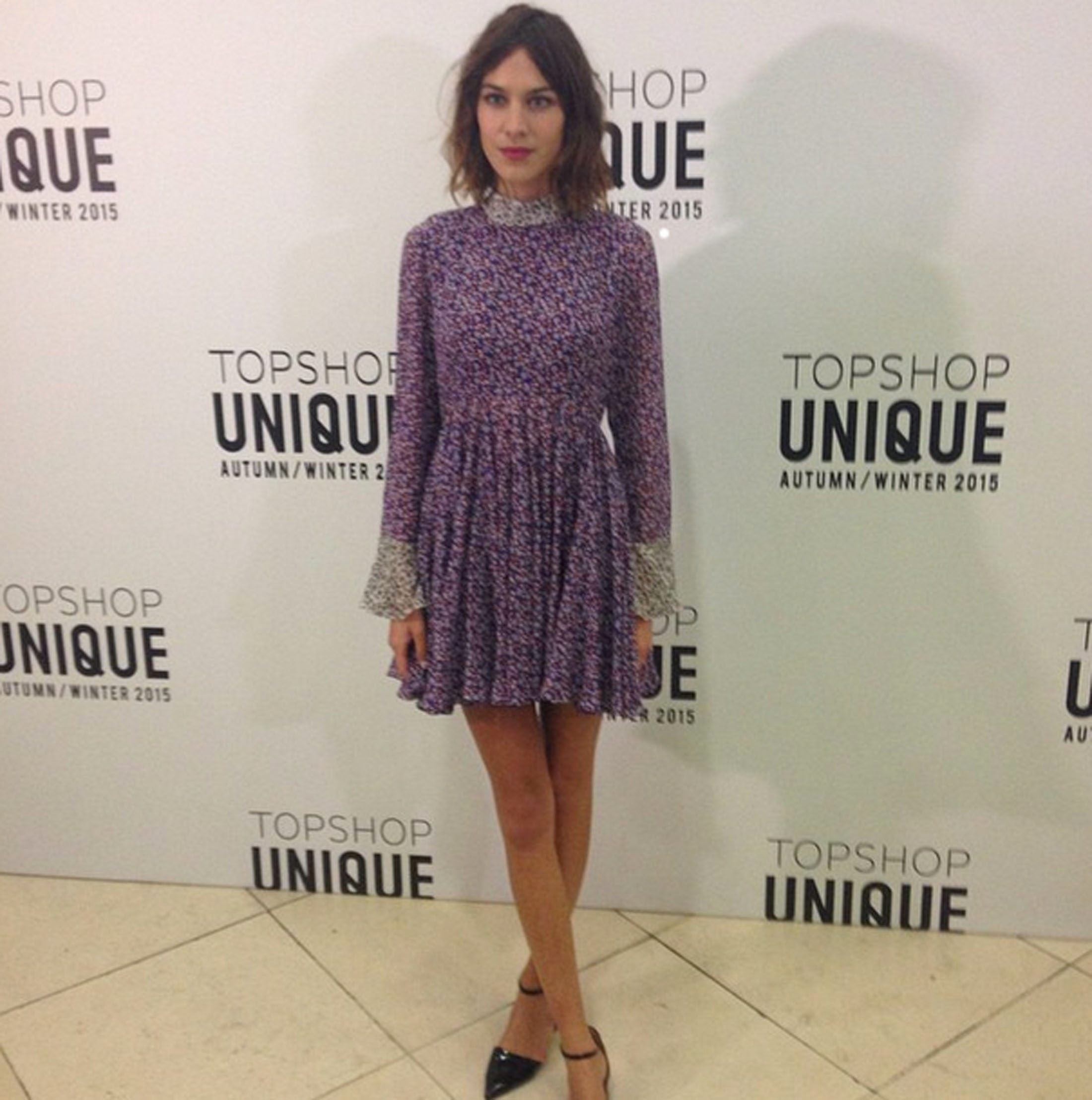 Los vestidos agotados por las famosas: Alexa Chung