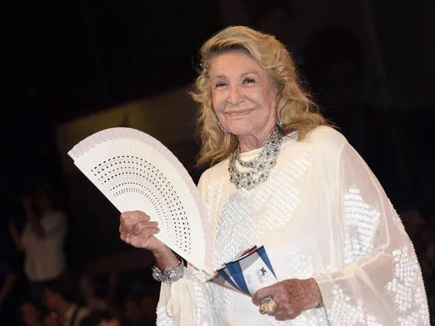 Fallece una de las grandes damas italianas: Marta Marzotto./cordon press.