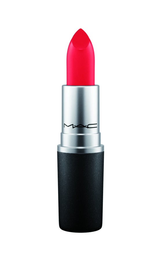 Labios rojos: Lipstick Intoxica de la colección limitada Blue Nectar de MAC