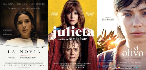 La novia, Julieta y El Olivo, preseleccionadas para los Oscar