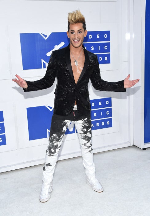 El look de Frankie Grande en los MTV VMA 2016