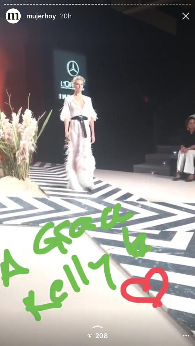 Instagram Stories de Mujerhoy.com durante la MBFWM