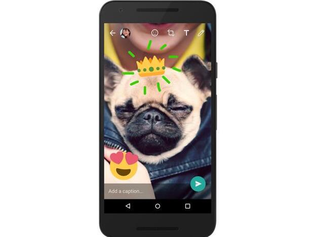 Así se verán tus fotos editadas en WhatsApp
