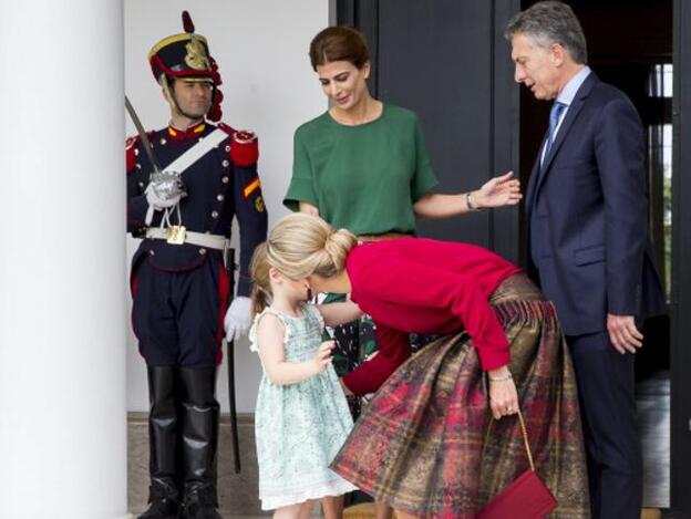 Máxima de Holanda, en Argentina