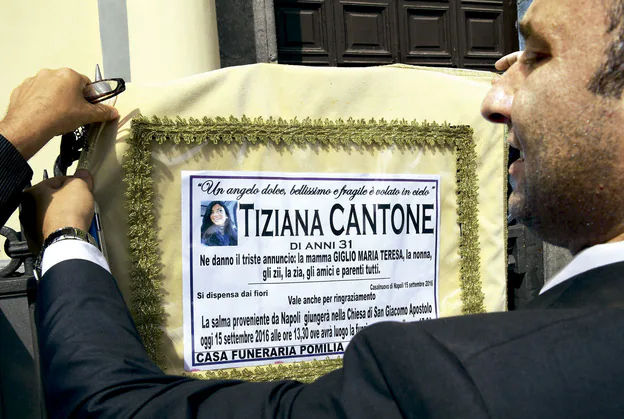 ¿Quién "suicidó" a Tiziana Cantone?