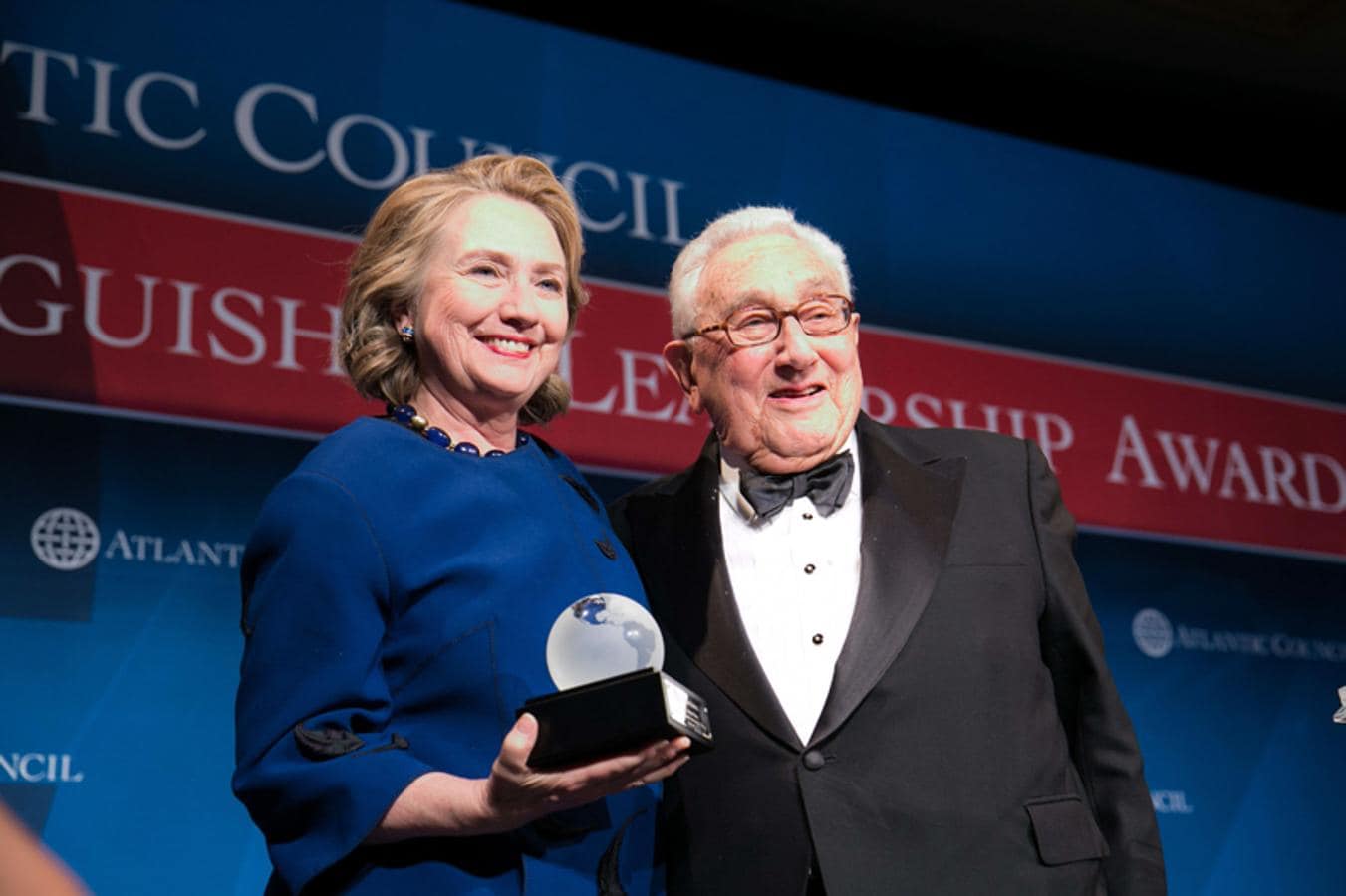 Junto a otro legendario Secretario de Estado, Henry Kissinger