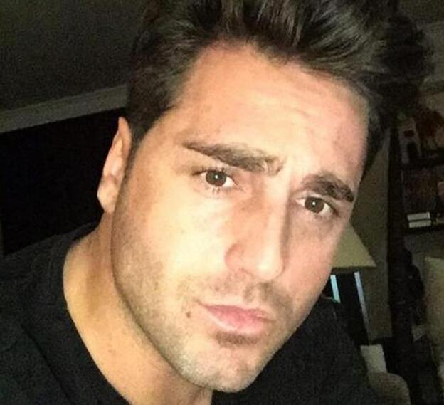 David Bustamante convaleciente de su neumonía./instagram.