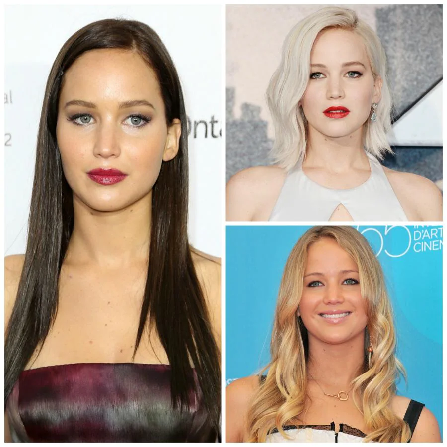 Los cambios de look de las famosas: Jennifer Lawrence