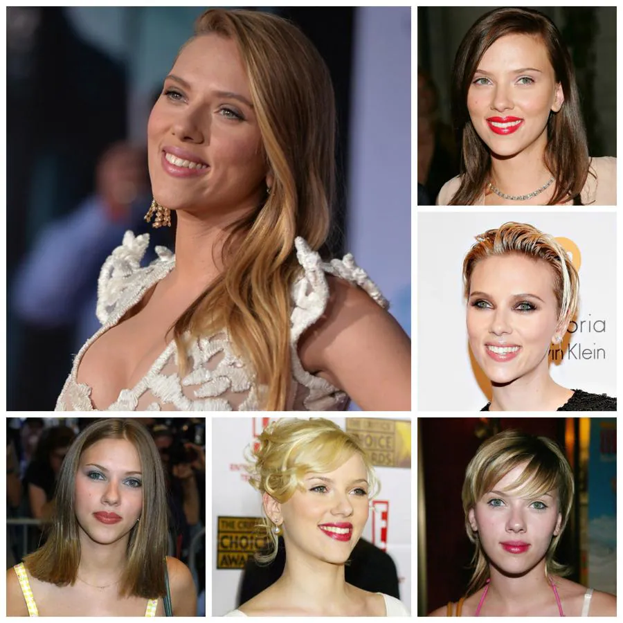 Los cambios de look de las famosas: Scarlett Johansson
