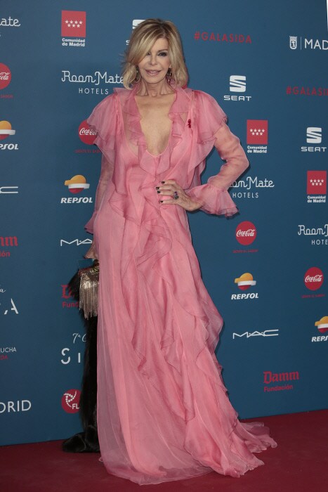 El look de Bibiana Fernández en la Gala Sida 2016