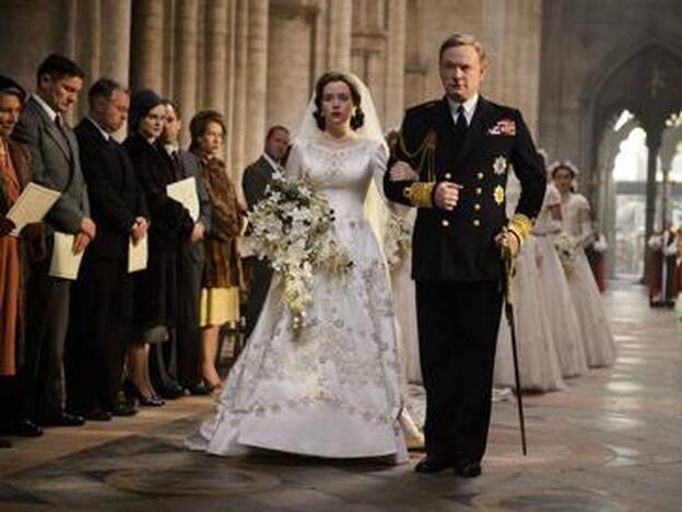 Una de las escenas de 'The Crown'.