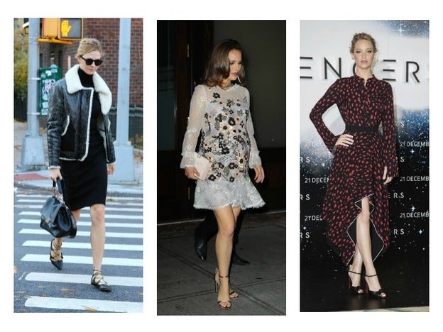 Los looks de Karlie Kloss, Natalie Portman y Jenifer Lawrence nos han conquistado./MUJERHOY.COM