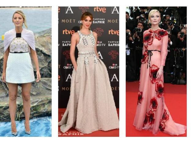 Blake Lively, Marta Hazas y Kristen Dunst, entre las más elegantes del 2016./MUJERHOY