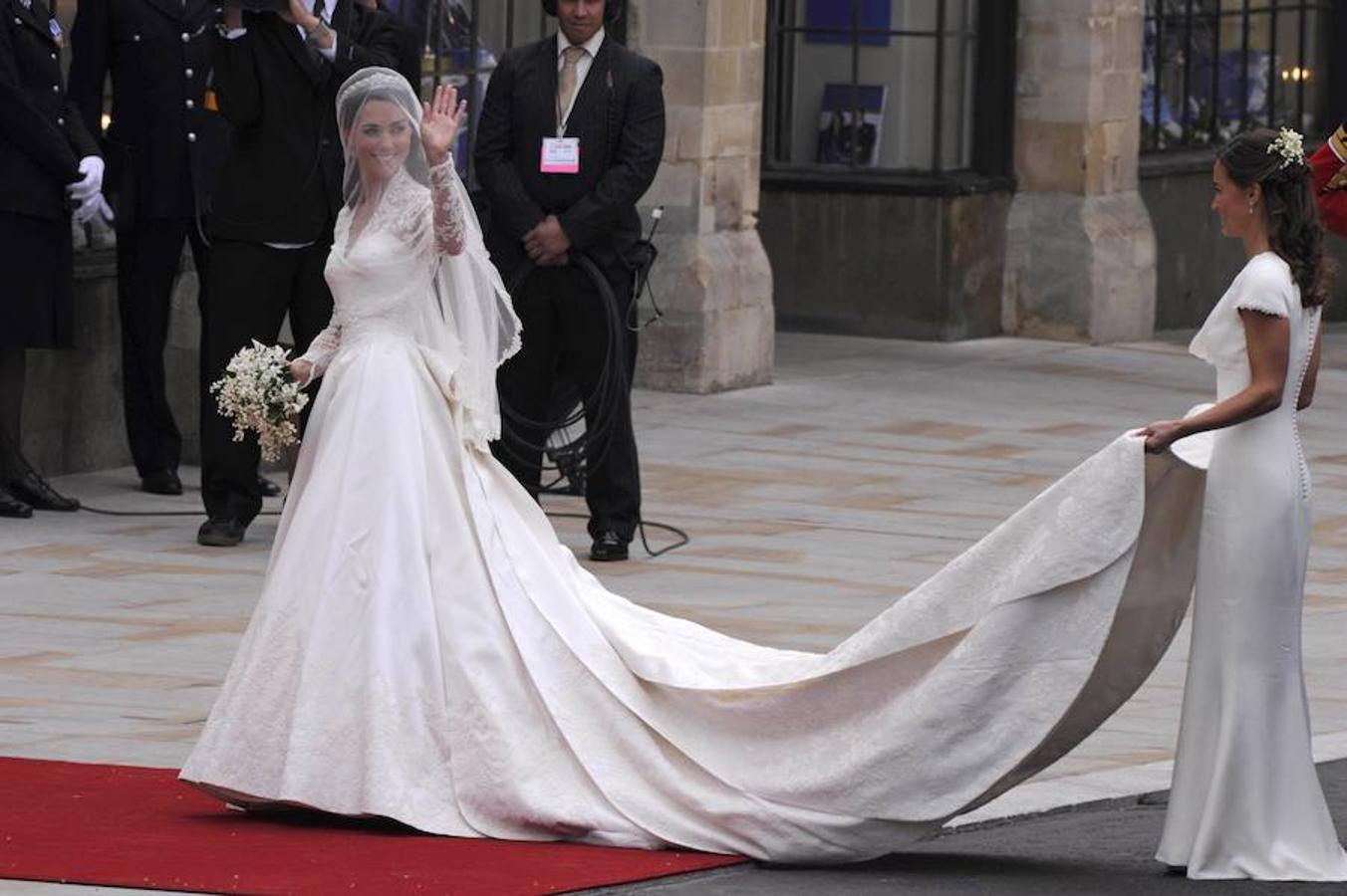 Los looks más icónicos de Kate Middleton: su boda