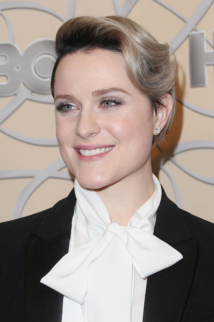 Los peinados y maquillajes de los Globos de Oro 2017: Evan Rachel Wood