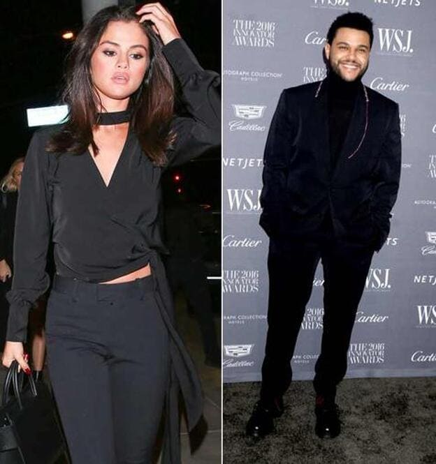 Selena Gomez, 'cazada' besándose con The Weeknd./cordon press / gtres