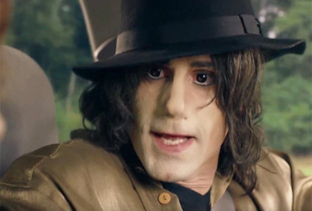 Joseph Fiennes no ha despertado precisamente admiración al interpretar a Michael Jackson./YouTube