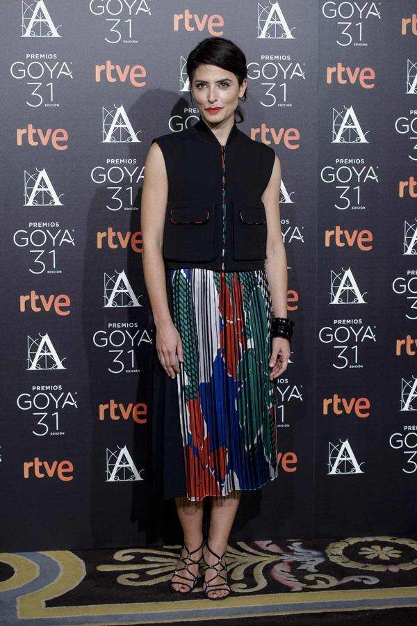 Bárbara Lennie en el cóctel de los Nominados a los Premios Goya 2017