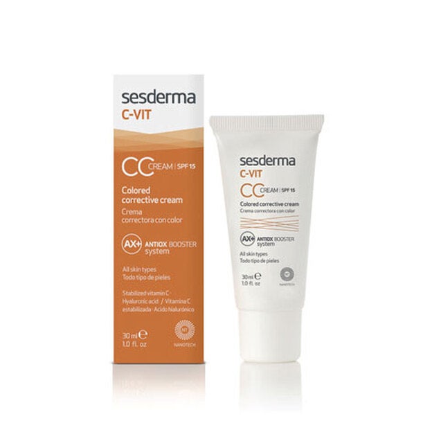 C-Vit CC Cream SPF15 de Sesderma (24,95 €).