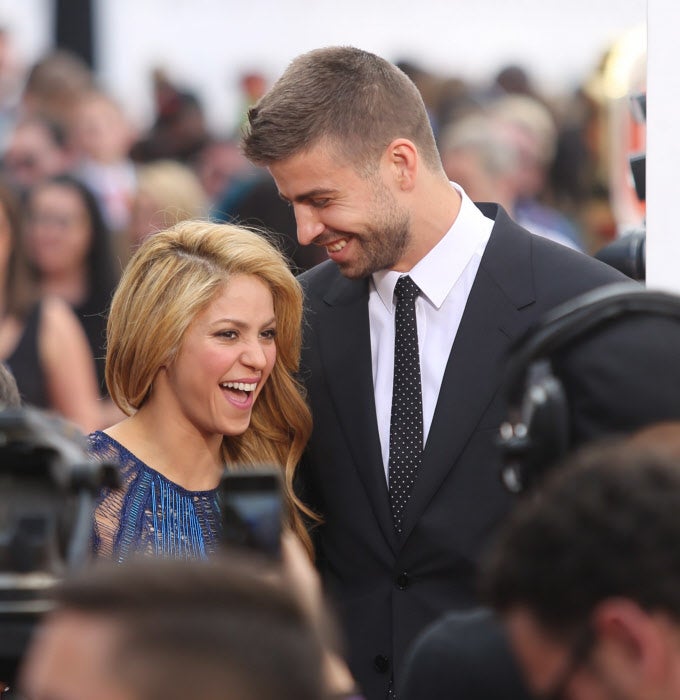 Las imágenes más tiernas de Shakira y Piqué: en los Premios Bilboard