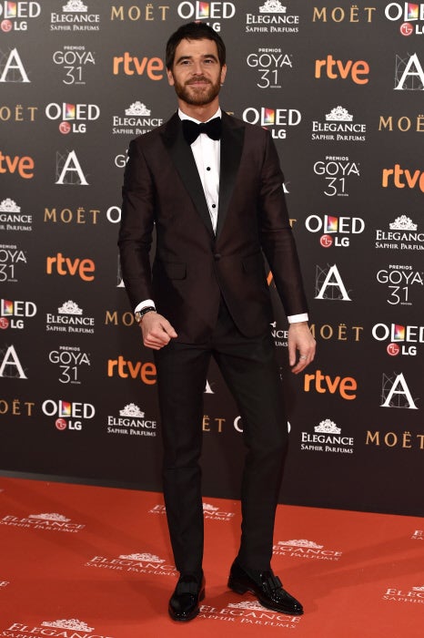 Goya 2017: Alfonso Bassave en la alfombra roja