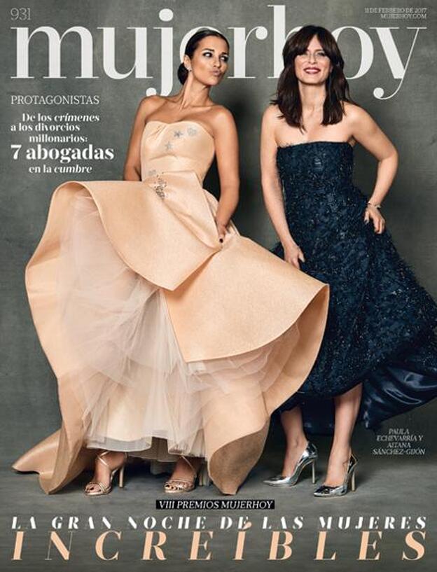 Portada de Mujerhoy, con Paula Echevarría y Aitana Sánchez-Gijón./MUJERHOY