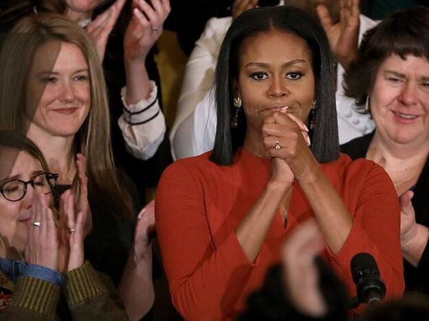 Michelle Obama, la mejor preparada para ser presidenta de Estados Unidos./GETTY