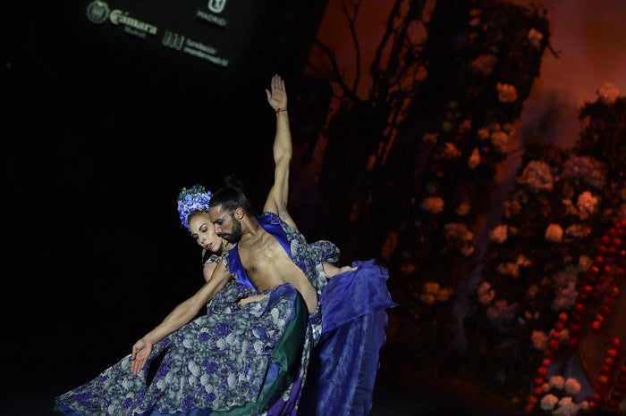 Desfile de la colección otoño-invierno 2017 de Francis Montesinos en MBFWM