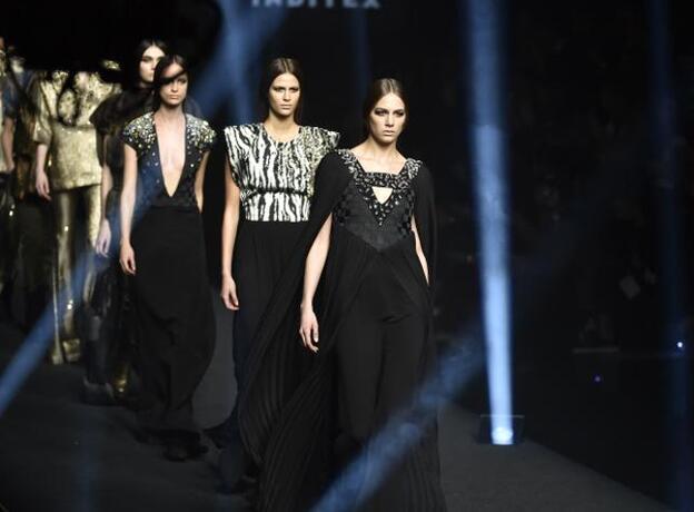 Desfile de Alvarno en MBFWM/Gtres