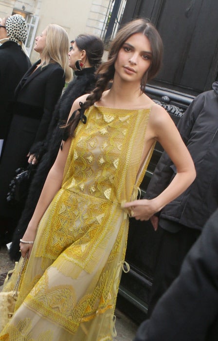 Famosas en el desfile de Valentino en la Semana de la Moda de París