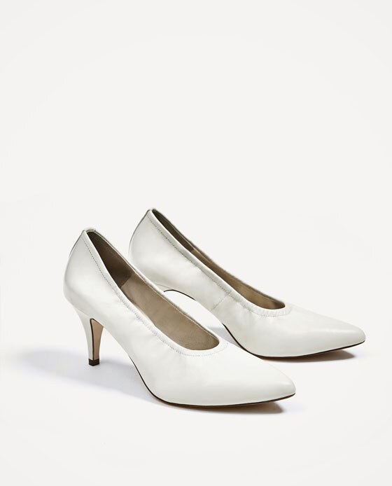 Zapatos blancos: Zara