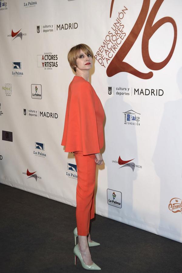 El look de Najwa Nimri en los Premios Unión de Actores y Actrices