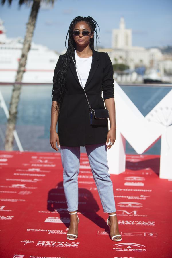 El look de Berta Vázquez en el Festival de Cine de Málaga