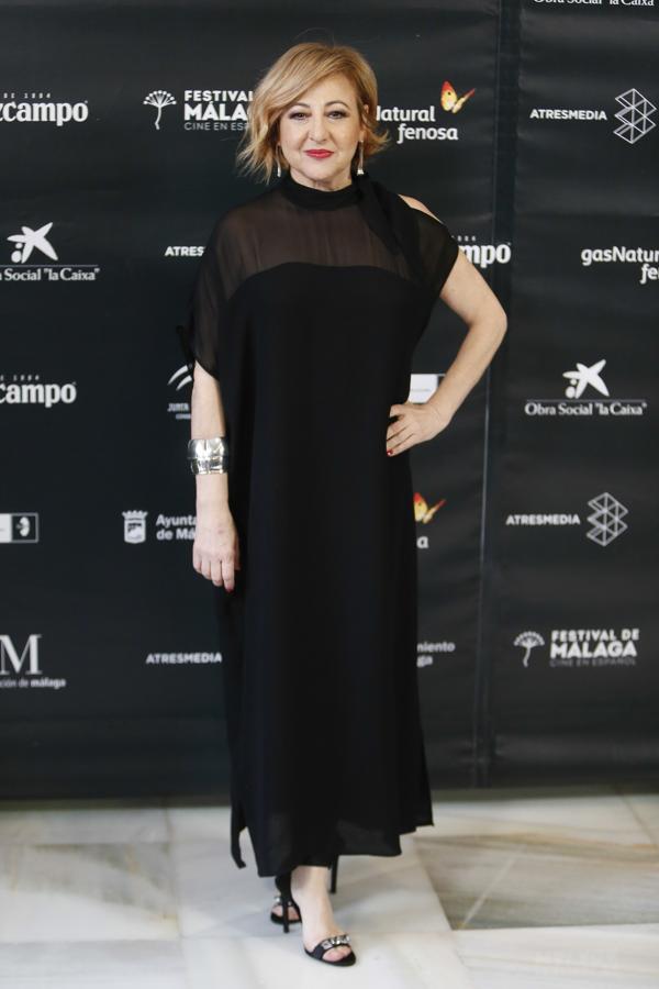 El look de Carmen Machi en el Festival de Cine de Málaga