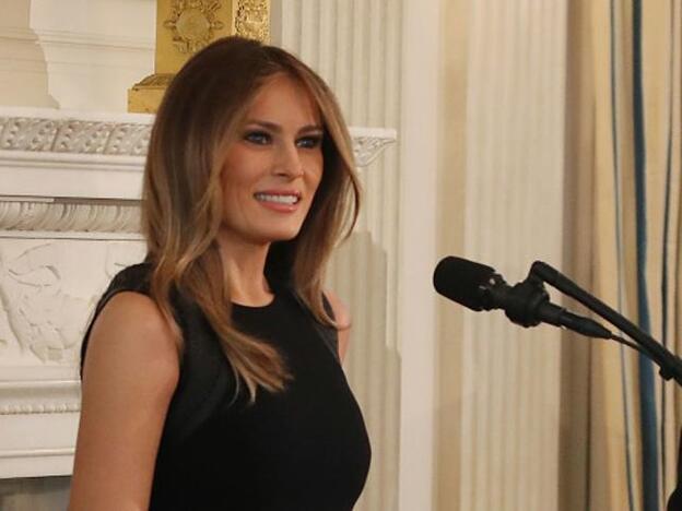 Melania Trump en un acto público/GETTY