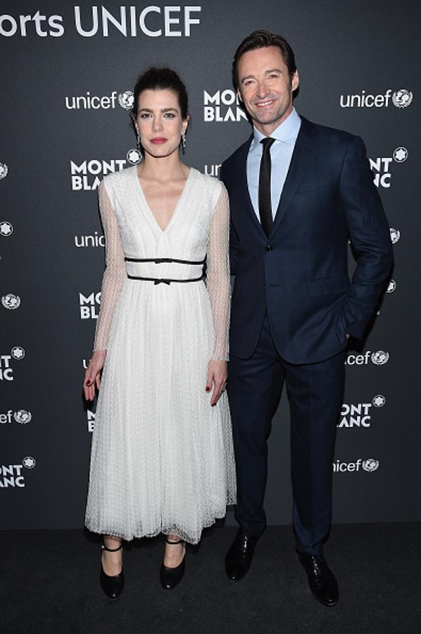 Cena de Gala de Montblanc & UNICEF: Carlota Casiraghi y Hugh Jackman