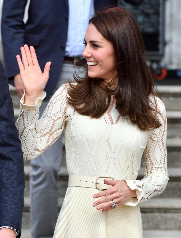 Kate Middleton con vestido de Chloé