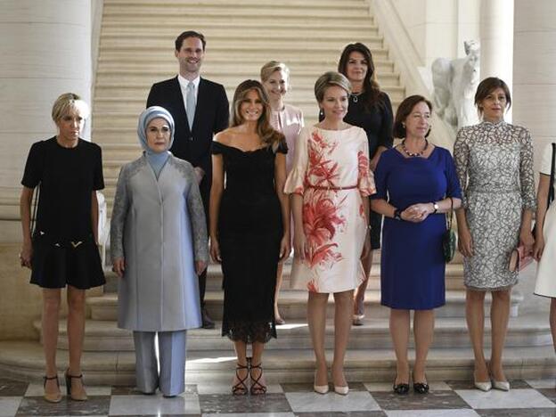 Foto oficial de la reunión de Primeras Damas/gtres