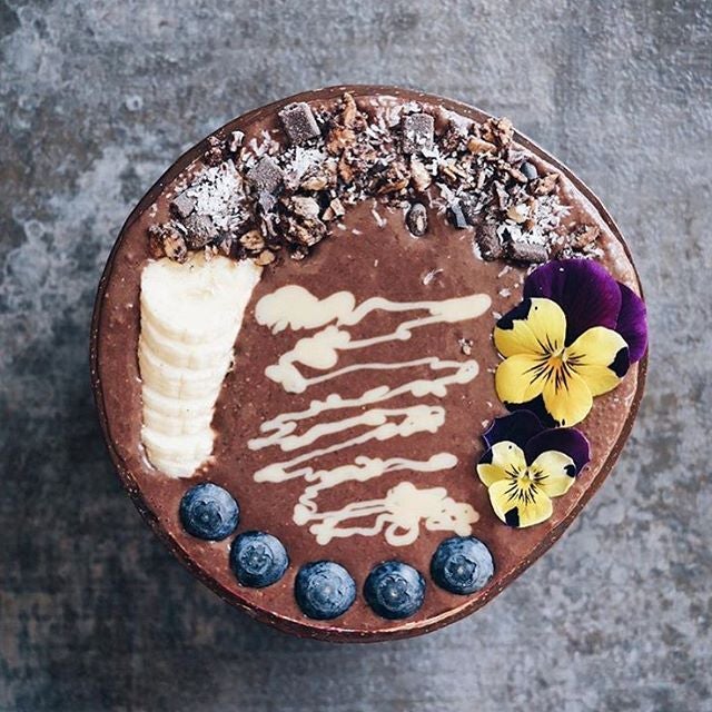 Smoothie bowl de cacao