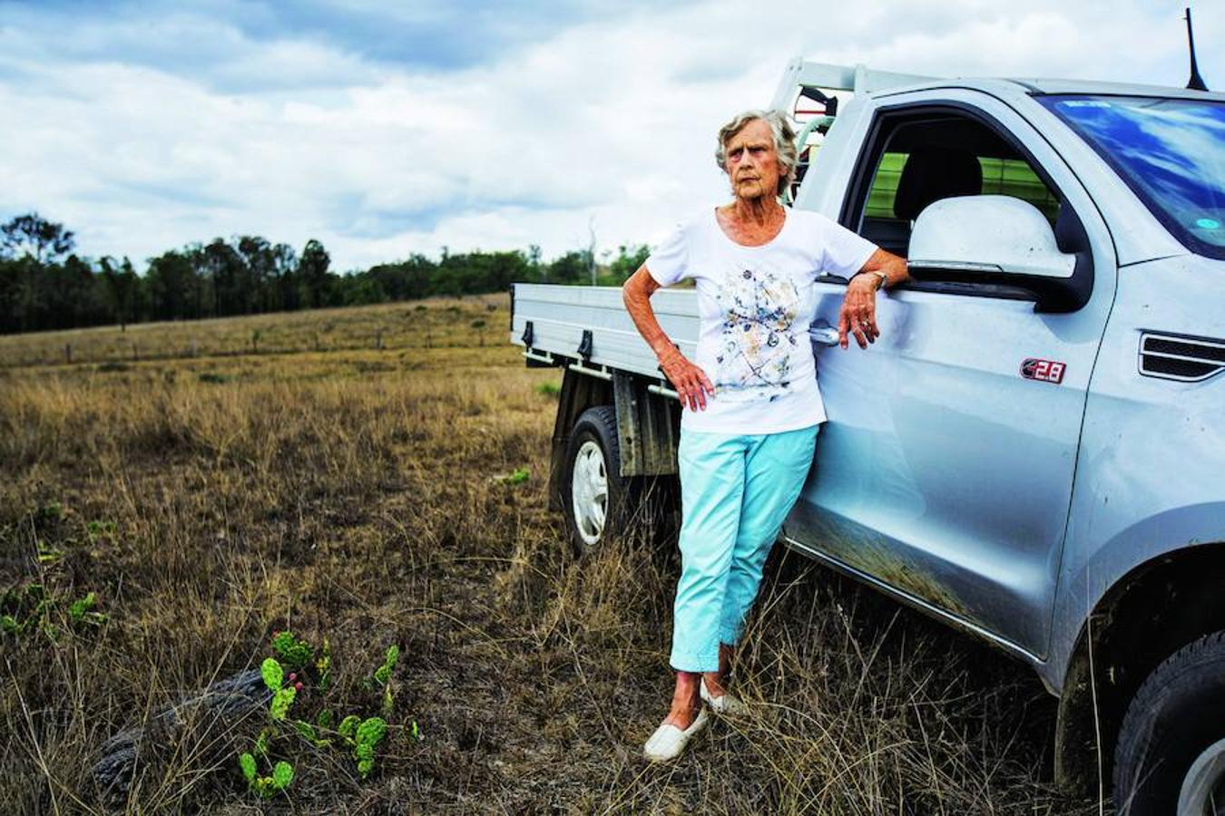 Wendy Bowman Edad: 83 años. País: Australia. Profesión: granjera.