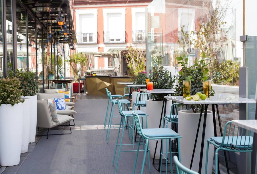 Las terrazas con más estilo para disfrutar del buen tiempo: Terraza del Mercado de San Antón